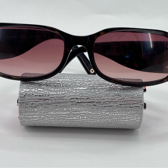 Coach Abigail FRAME ONLY Women's Tortoise Sunglasses (these are Rx lenses) - Picture 1 of 7